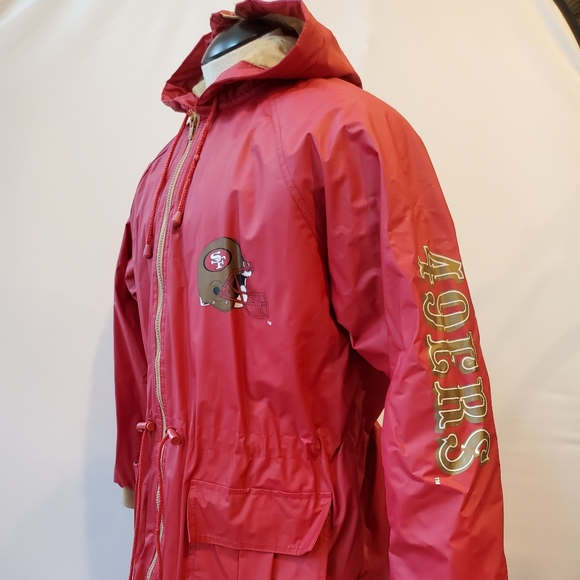 49ers rain jacket